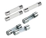 10 Stück ESKA G-Sicherungseinsatz Feinsicherung T 3,15A 5x20mm 522.522 Träg