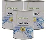 BS24CHEM 1,5 Kg Karbit (Kabit Kabitt karbitt Karbit Karbid Steine) by Buttersäure 24 (Karbid Lamp Lab Nr.6396154)(24h Sofort - Versand)