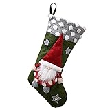 Wooden Craft Gift Box Pendant Christmas Tree Children Gift Set Decorations Weihnachtsmannstrümpfe Weihnachtssocken Geschenk Süßigkeiten Taschen Weihnachtsschmuck Gesichtslose Pupp