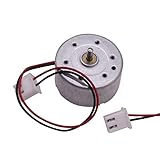 LCuiling-Getriebemotor 1 stücke 0,5-12 V Metall DC Miniaturventilator Motor, Spielzeugspielmaschine Roboter Messgerät Motor, Audioausrüstung, Hohe Energie ( Speed(RPM) : 2400 , Voltage(V) : 0.5 12V )