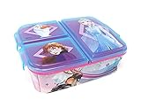 Theonoi Kinder Brotdose / Lunchbox / Sandwichbox wählbar: Frozen PJ Masks Spiderman Avengers - Mickey – Paw aus Kunststoff BPA frei - tolles Geschenk für Kinder (Frozen)