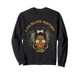Ich bin schwarze Geschichte Black Girl Queen Black History Monat Sw