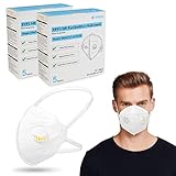 Exklusiv Chemie® NEU! 10x FFP3 Maske mit Ventil | CE1463 Zertifizierte Mundschutzmaske | Atemschutzmaske | Mund und Nasenschutz | Staubschutzmaske | Einzelverpack
