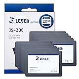 LEVEN SSD 128GB 120GB 10 Stücke SATA III 6Gb/s, 2.5 Zoll, Interne SSD - bis zu 500 MB/s - passend für Laptop & Desktop (JS300SSD120GBx10)