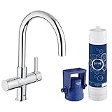 Grohe Mischbatterie für Spülbecken Blue Pure mit Wasserfiltersystem C