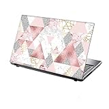 TaylorHe Folie Sticker Skin Vinyl Aufkleber mit bunten Mustern für 15 Zoll 15,6 Zoll (38cm x 25,5cm) Laptop Skin Leopard, b