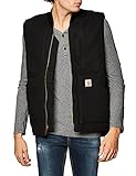 Carhartt Herren Duck Quilt Lined Arctic Vest Weste Black XL