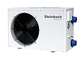 Steinbach Wärmepumpe Waterpower 5000, R32, Heizleistung 5,1 kW, Kühlleistung 3,4 kW, Anschluss 230 V / 0,84 kW, Schallleistung dB(a) 48, Wasseranschluss Ø 50 mm, Titan Wärmetauscher, 049202