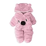 Unisex Pyjama Tier Strampler KostüMe Baby/Kinder Jungen/MäDchen Cosplay Overall PlüSch KostüM TierkostüM Schlafstrampler Bekleidung Cartoon Jumpsuit Mit Kapuze Schlafanzug