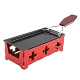 Fdit Candlelight Cheese Melter Pan, ungiftiger Raclette-Käseschmelzer, für Erwachsene als Geschenk für die Küche zu H