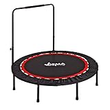 Trampolin mit Griff Trampolin Fitness Freizeit Turnen Sport Ø 122 cm bis 120 kg