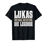 Vorname Lukas T-Shirt Geschenk Name Luk