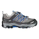 CMP Kinder Trekking Schuhe Rigel Low WP 3Q13244K Grey-Royal 26