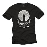 Gotham T-Shirt Herren schwarz Batman Joker XXXXL