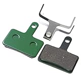 NIDUNO 4 Paare MTB Fahrradharz Semimetalscheibe Bremsbeläge für Shimano B01S M375 M395 M446 M485 M486 M416 Däu. M515 M525. Bike-Bremse (Größe : Ceramics)