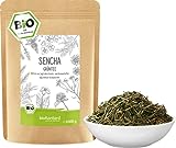 Grüner Sencha Tee BIO 1000 g I lose und geschnitten I aromatischer bio Sencha Grüntee I 100% natürlich I b