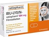 IBU LYSIN ratiopharm 684 mg Filmtabletten 20 S