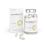 spermidineLIFE® Original 365+: Natürliches Weizenkeimextrakt mit hohem Spermidingehalt und Zink, 60 Kap