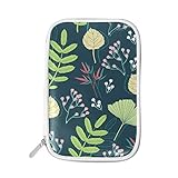Pencil Case Kosmetiktasche Pen Pouch Pencil Marker Holder Schreibwaren Organizer mit Reißverschluss Große Kapazität für die Schule ＆ Büropflanze Flower Pastorab