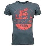 Yakuza Premium Herren T-Shirt 3101 graublau L
