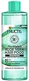 Garnier Shampoo, Feuchtigkeitsspendendes Aloe Vera, vegane Formel, für normales, trockenes Haar, Hair Food, Fructis, 400