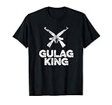 Gulag King Krone Video Gaming Gamer Geschenk T-S