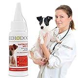 MEDIDOG Natürlicher Spot On für Hunde 50ml zum Schutz gegen Zecken, Flöhe und Milben, Natürlicher Zeckenschutz für Hunde, Zeckenmittel, Flohschutz für 24 M