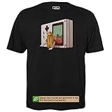 The Pipe - Herren T-Shirt für Geeks mit Spruch Motiv aus Bio-Baumwolle Kurzarm Rundhals Ausschnitt, Größe 3XL