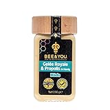 Bee&You Gelee Royal & Propolis in Honig für Kinder (Roher Honig, Fairer Handel, Natürliche & kontrollierte Zutaten)