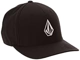 Volcom Herren Baseballmütze Full Stone Xfit Baseball Cap, Schwarz, 54-57 EU