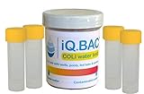 iQ.BAC Wasser-Test-Kits für E. Coli und Coliform Bacteria Detection 4er-Pack | Hochempfindlicher Wassertest für Pool Jacuzzi Brunnen Trinkwasser | Test mit EPA-Standards und recycelte Verpackung