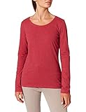 edc by ESPRIT Damen 991CC1K328 T-Shirt, 613/DARK RED 4, XL