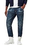 G-STAR RAW Herren Jeans 5620 Elwood 3D Tapered, Blau (Dk Aged 8595-89), 28W / 32L