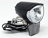 CBK-MS LED Fahrrad Frontscheinwerfer 75 Lux Fahrradlicht vorne mit Standlicht und E