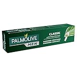 Palmolive Men Rasiercreme Classic mit Palm Extrakt, 100 ml - pflegender Rasierschaum für normale & empfindliche H