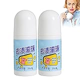 ZMYU 50 ml Fleckenentferner Tintenroller-Reiniger, tragbarer Dekontaminationsstift für Kleidung, Instant-Fleckenentferner-Stick, Flecken- und Ölentferner von Kleidung (2PCS)