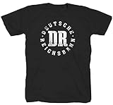 Deutsche Reichsbahn DR Mitropa DDR Eisenbahn Lokomotive schwarz T-Shirt Shirt M