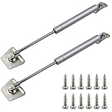 Klappenbeschlag Dämpfer Scharniere Hydraulic Gasdruckfeder - 100N Möbel Hydraulic Gasfeder , Gas Strut Lift , Hinge Gasdruckdämpfer für Küchenschrank Kleiderschrank