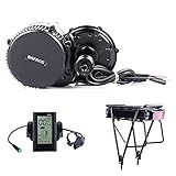 Bafang BBS01B 36V 250W / 350W / 500W Mittelmotor Umbausatz Elektrofahrrad Kit, Optionale 36V 10Ah / 17,4Ah B