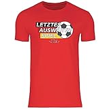 Print Dynastie Herren T-Shirt Junggesellenabschied Jungs Sauftour JGA Hochzeit Party, Größe:4XL, Farbe:Letztes Auswärtsspiel R