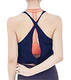 Yin Poetry Damen Offener Rücken Crop Crisscross Camisole Active Lose Tops - b