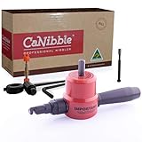 CaNibble Profi Nibbler mit geradem und kreisförmigem Schneidaufsatz zum Befestigen an Bohrmaschinen für multidirektionales S