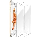 Cracksin Panzerfolie kompatibel mit iPhone 7+ Plus [2 Stück] 9H Displayschutzfolie,Schutzfolie [kein Glas] Panzerglas Folie,100% Fingerabdrucksensor Nano-T