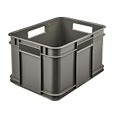 keeeper Aufbewahrungswännchen mit Tragegriffen, Euro-Box M, Procyclen, 16 l, Bruno Eco Line, Eco-G