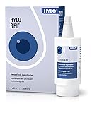 HYLO GEL Augentropfen bei trockenen Augen, langanhaltend, mit Hyaluronsäure, Doppelpackung 2x10