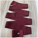 Frauen Taille Trainer Postpartale Erholung Gurtbandes Bauch-Steuer Body Shaper Für Weight Loss Haltung Wirbelsäule Gerade-lendenwirbel Wrap,Wine red,4M