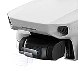 kwmobile 3X Glas Folie kompatibel mit DJI Mavic Mini / Mini 2 - Schutzglas Schutzfolie für Drohnen Kameralinse k
