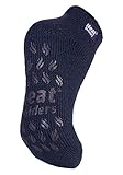 Heat Holders – rutschfeste Thermosocken für Damen, 2,3 Tog, knöchellang, in 4 Farben, Gr. 37-42 Gr. 37-42, Deep