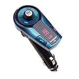 GOgroove Bluetooth FM-Transmitter Empfänger KFZ Radio Adapter/Kabelloses Ladegerät für das Auto und Handy/Freisprechfunktion für Smartphone wie Samsung Galaxy Huawei iPhone Lenovo und mehr Handy