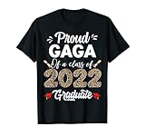 Proud Gaga Of A Class Of 2022 Graduate Graduation Men Women T-S